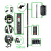 EAN 731304356301 - APC NetShelter 9000 unidad de distribución de energía (PDU) 24 salidas AC 0U Negro imagen 14