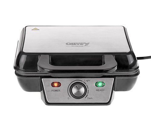 EAN 5902934835602 - Camry Premium CR 3046 gofrera 2 barquillo(s) 1000 W Negro imagen 2