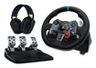 EAN 5099206129825 - Logitech G 991-000539 mando y volante Aluminio, Negro USB Volante + Pedales + Auriculares PC, PlayStation imagen 1