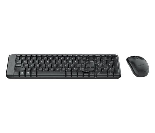 EAN 5099206029859 - Logitech 920-003161 teclado Ratón incluido Oficina RF inalámbrico QWERTY Internacional de EE.UU. Negro imagen 1