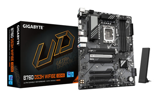 EAN 4719331872939 - GIGABYTE B760 DS3H WIFI6E GEN5 Intel B760 Express LGA 1700 ATX imagen 1