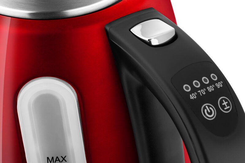EAN 8590393325320 - Eta Digi tetera eléctrica 1,7 L 2200 W Rojo imagen 4