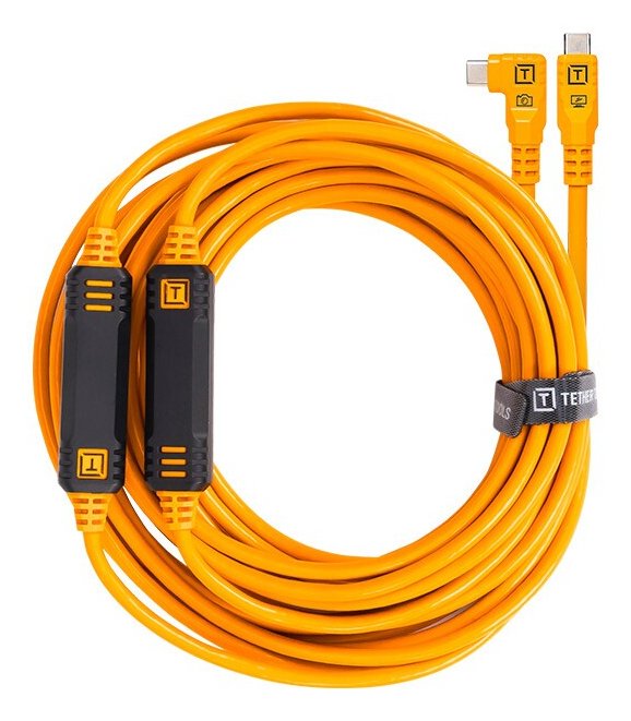 EAN 0818307015821 - Tether Tools CUC31RT2-ORG cable USB USB 3.2 Gen 1 (3.1 Gen 1) 9,4 m USB C Naranja imagen 1