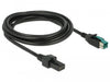EAN 4043619854844 - DeLOCK 85484 cable de transmisión Negro 3 m PoweredUSB imagen 3