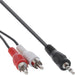 EAN 4043718045822 - InLine 89944 cable de audio 0,5 m 3,5mm Negro imagen 1
