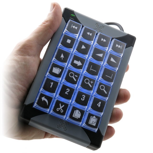 EAN 0703273002404 - P&I Engineering XK-24 teclado USB Negro, Gris imagen 2