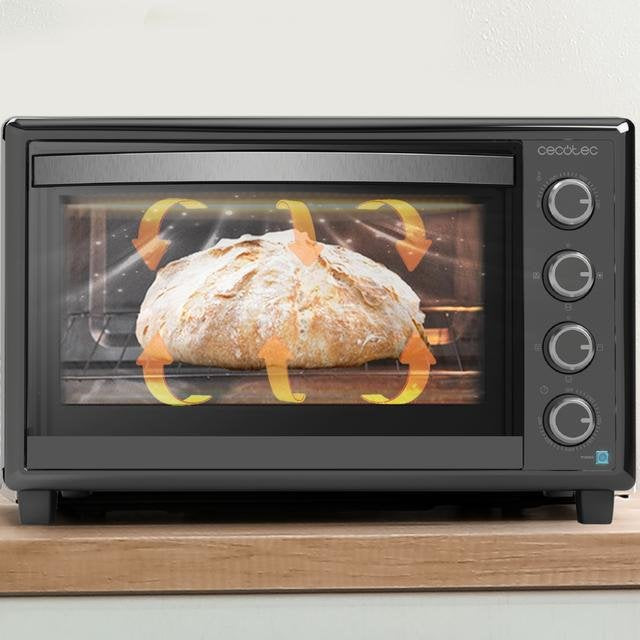 EAN 8435484038201 - Cecotec Bake&Toast 4600 Black Gyro 46 L 2000 W Negro Parrilla imagen 5