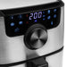EAN 8713016091123 - Princess 182037 Sencillo 4,5 L Independiente 1500 W Freidora de aire caliente Plata imagen 11
