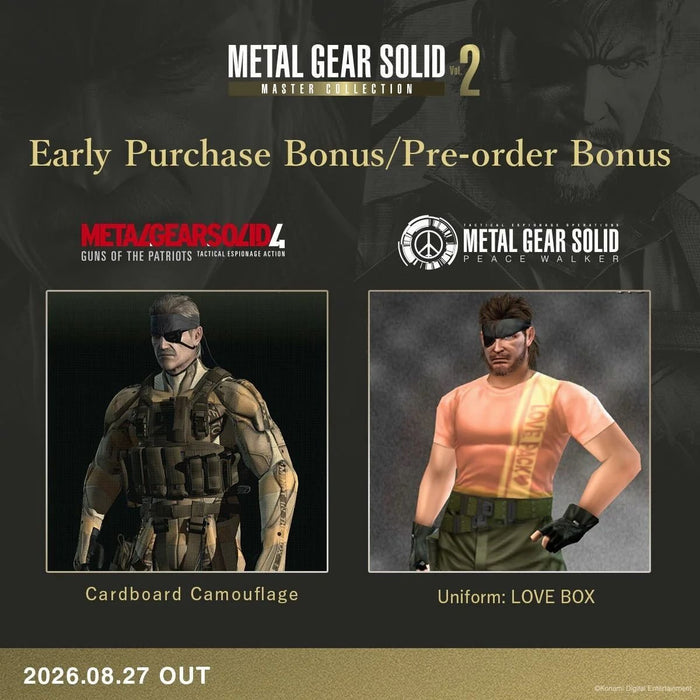 EAN 4012927114292 - Konami Metal Gear Solid: Master Collection Vol.2 imagen 1