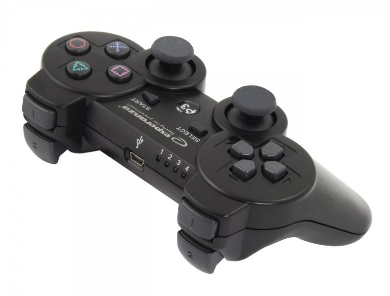 EAN 5901299947296 - Esperanza EGG109K mando y volante Negro Bluetooth Palanca de mando Analógico Playstation 3 imagen 2