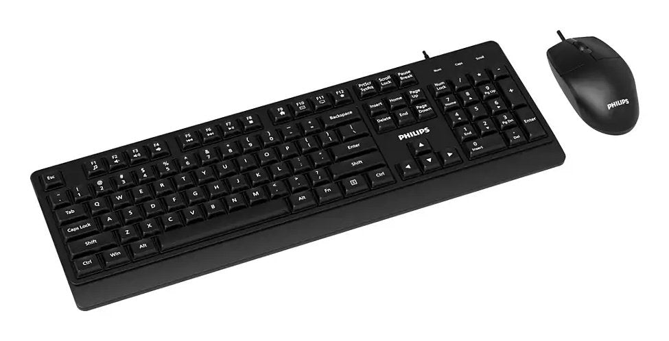 EAN 4895229156180 - Philips 2000 series SPT6247B/85 teclado Ratón incluido Universal USB QWERTY Inglés Negro imagen 2