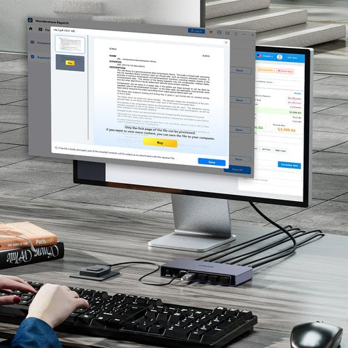 EAN 4894160057174 - UNITEK V1310AGY01-EU interruptor KVM Gris imagen 6
