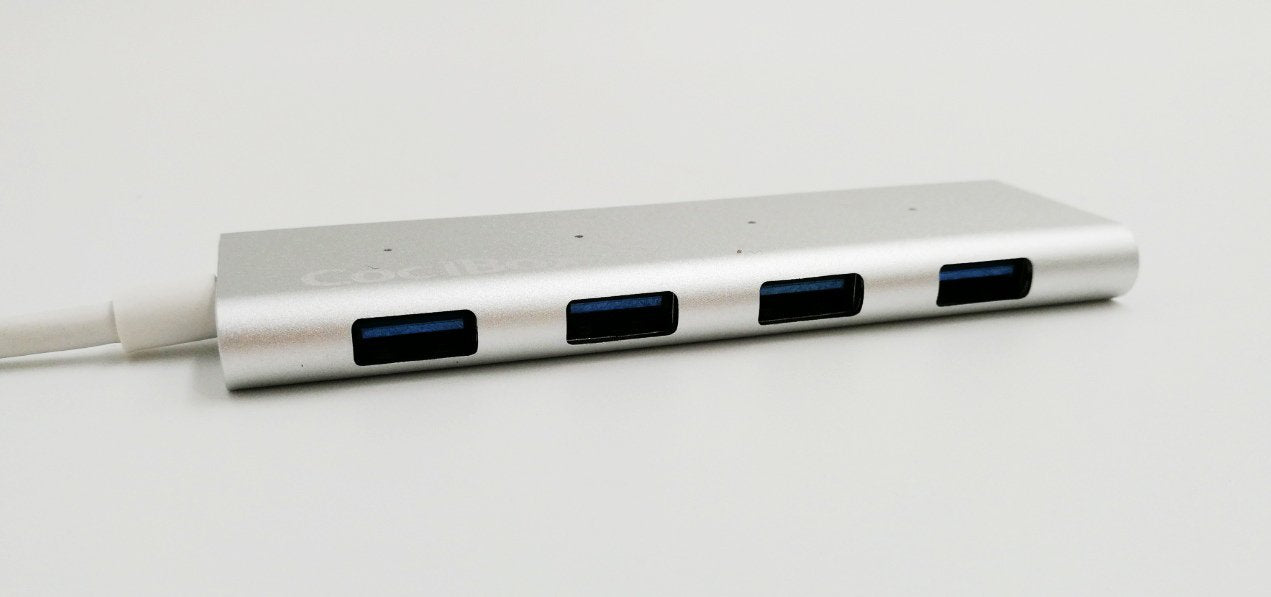EAN 8436556145476 - CoolBox COO-HUC4U3 hub de interfaz USB 3.2 Gen 1 (3.1 Gen 1) Type-C 5000 Mbit/s Aluminio imagen 2