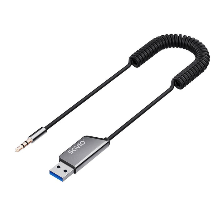 EAN 5901986048442 - Savio TR-16 transmisor FM 2400 - 2483,5 MHz Bluetooth Negro, Plata imagen 3