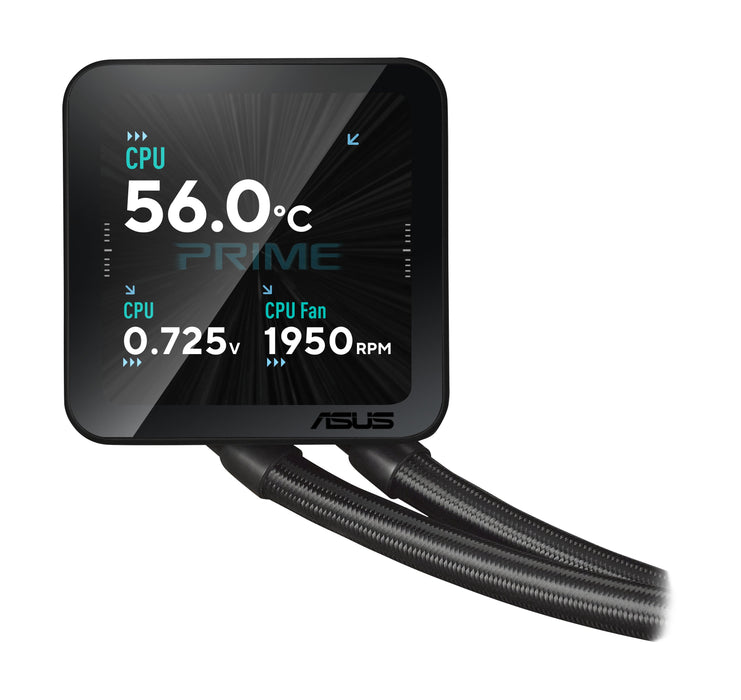 EAN 4711636403535 - ASUS PRIME LC II 360 ARGB LCD Procesador Sistema de refrigeración líquida todo en uno 12 cm Negro 1 pieza imagen 4