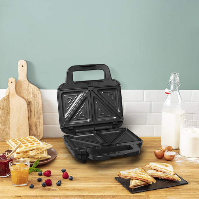 EAN 3016661177057 - Tefal SW383D10 sandwichera 700 W Negro, Acero inoxidable imagen 10