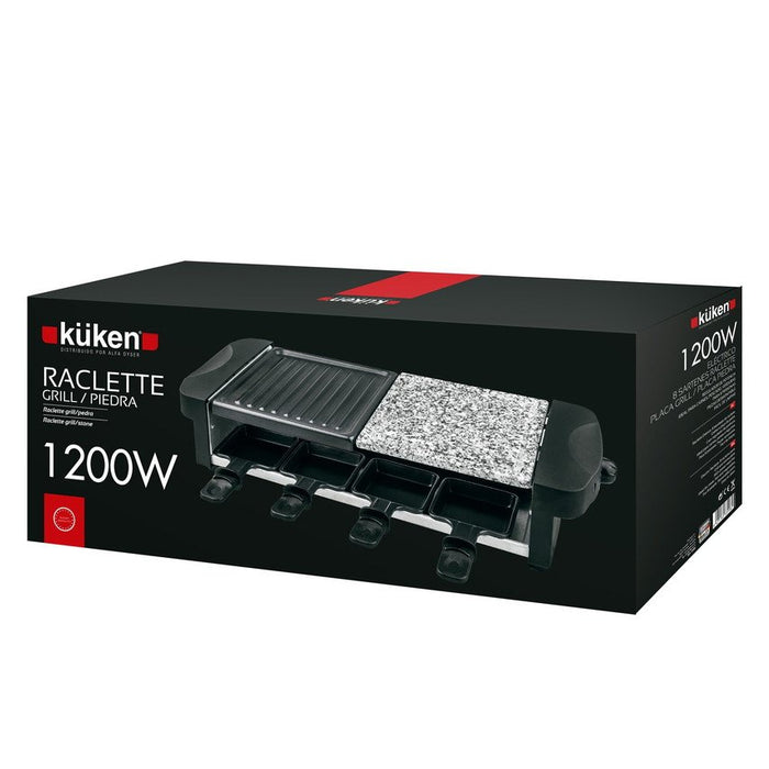EAN 8425160339982 - Küken 33998 barbacoa y parrilla al aire libre Isla de cocina Eléctrico Negro, Gris 1200 W imagen 2