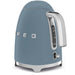 EAN 8017709343736 - Smeg KLF03SBMEU tetera eléctrica 1,7 L 2400 W Azul imagen 5