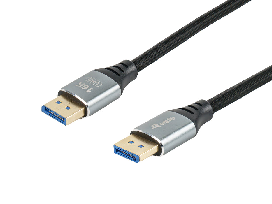 EAN 4015867239025 - Equip 119282 cable DisplayPort 2 m Plata, Negro imagen 2