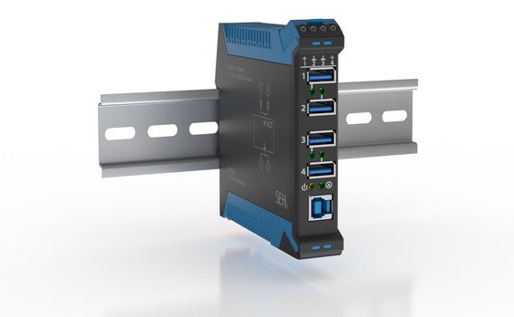 EAN 4037863072505 - SEH IH-304 USB 3.2 Gen 1 (3.1 Gen 1) Type-B 5000 Mbit/s imagen 2