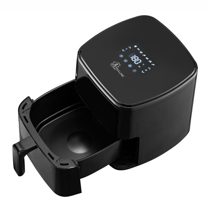 EAN 5907207221779 - Extralink Home SJ-500 5L Sencillo 1500 W Freidora de aire caliente Negro imagen 4