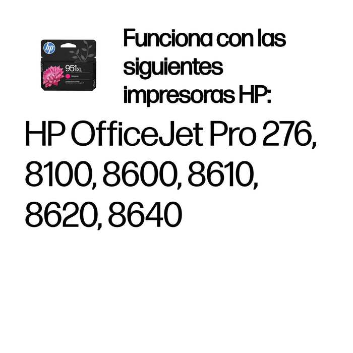 EAN 0886111615292 - HP 951XL High Yield Magenta Original Ink Cartridge cartucho de tinta 1 pieza(s) imagen 2