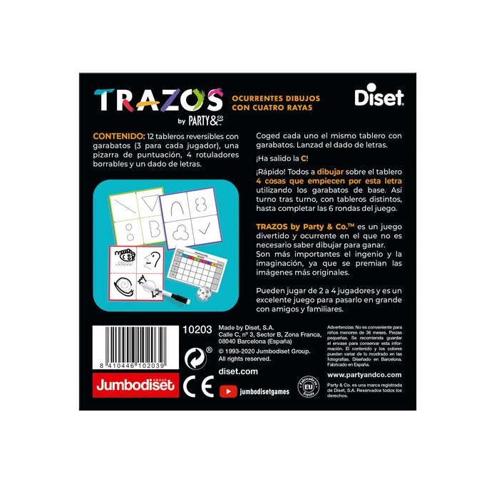 EAN 8410446102039 - Diset 10203 juego de tablero 30 min Juego de mesa Partido imagen 4