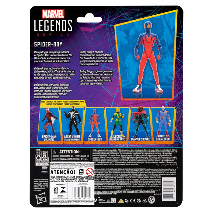 EAN 5010996282712 - Marvel Legends Series Spider-Boy imagen 6