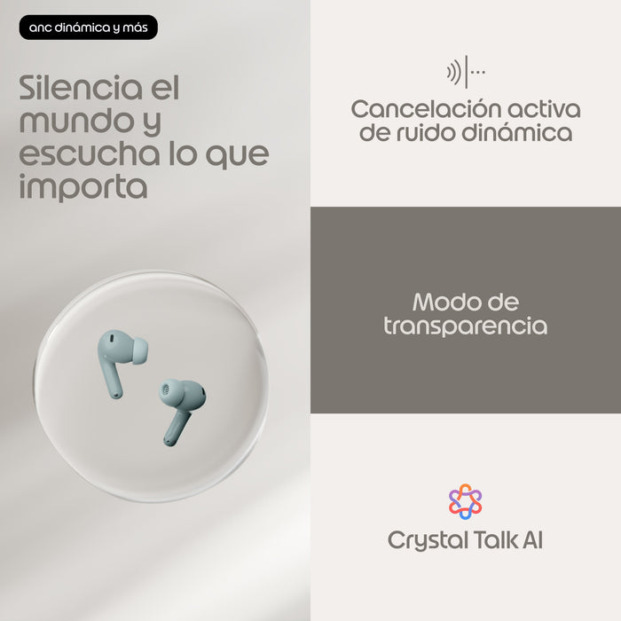 EAN 840493613680 - Motorola Moto Buds 2 Auriculares Inalámbrico Dentro de oído Llamadas/Música Bluetooth Gris imagen 15
