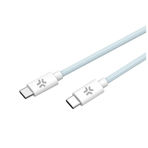 EAN 8021735207726 - Celly USBCUSBCCOTTLB cable USB 1,5 m USB C Azul, Blanco imagen 2