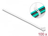 EAN 4043619186433 - DeLOCK 18643 presilla Bridas adherentes para cables Nylon 100 pieza(s) imagen 1