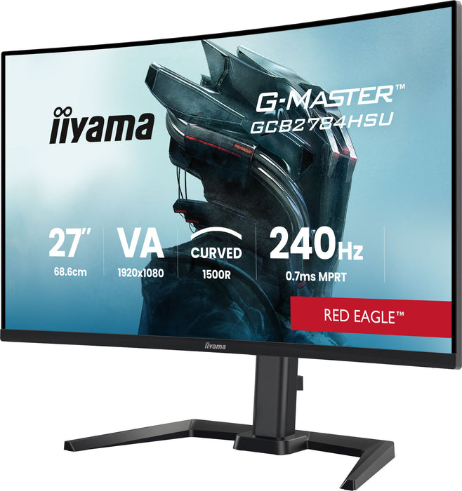 EAN 4948570127566 - iiyama G-MASTER GCB2784HSU-B1 27" 240Hz pantalla para PC 68,6 cm (27") 1920 x 1080 Pixeles Negro imagen 3