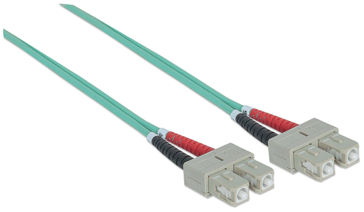 EAN 766623751100 - Intellinet 751100 Cable de fibra óptica e InfiniBand 3 m SC Color aguamarina imagen 2