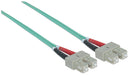 EAN 766623751100 - Intellinet 751100 Cable de fibra óptica e InfiniBand 3 m SC Color aguamarina imagen 2