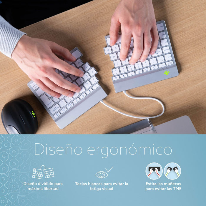 EAN 8719274492276 - R-Go Tools RGOSBPTWLWH teclado Universal Portugués imagen 11