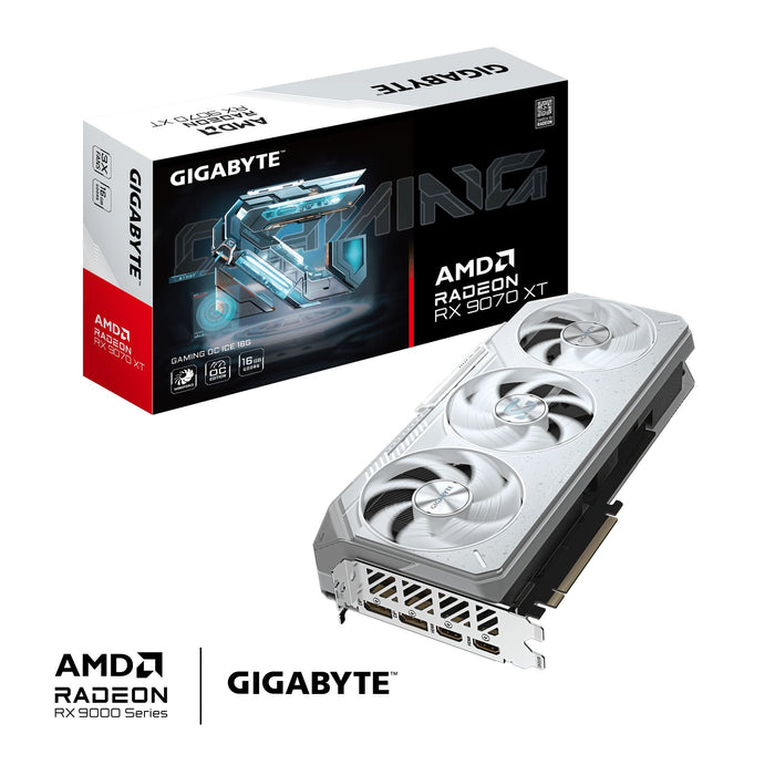 EAN 4719331357030 - GIGABYTE Radeon RX 9070 XT GAMING OC ICE 16G AMD imagen 2