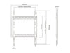 EAN 7350073738830 - Multibrackets 8830 soporte para TV 2,54 m (100") Negro imagen 12