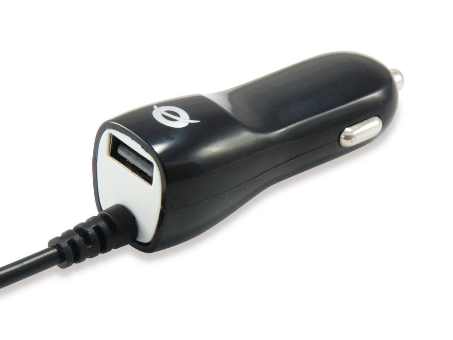 EAN 8714909027274 - Conceptronic CUSBCARMICU2A cargador de dispositivo móvil Universal Negro, Blanco Encendedor de cigarrillo imagen 1