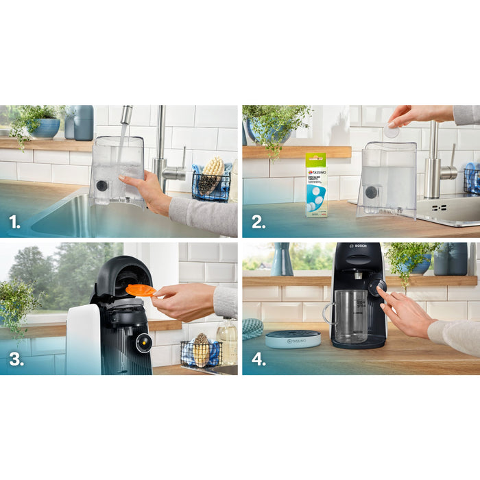 EAN 4242005449804 - Bosch TAS164E cafetera eléctrica Totalmente automática Macchina per caffè a capsule 0,7 L imagen 9