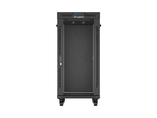 EAN 5901969447897 - Lanberg FF01-6824-12BL armario rack 24U Rack o bastidor independiente Negro imagen 2