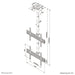 EAN 8717371447601 - Neomounts NMPRO-C12 soporte para pantalla de señalización 165,1 cm (65") Negro imagen 7