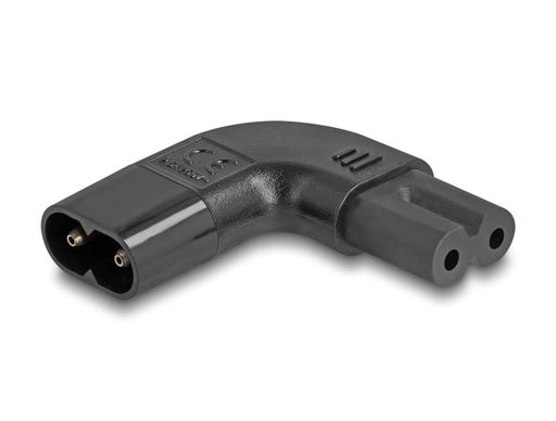 EAN 4043619804757 - DeLOCK 80475 cambiador de género para cable IEC 60320 C8 IEC 60320 C7 Negro imagen 1