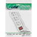 EAN 4043718186280 - InLine 16435T base múltiple 5 m 3 salidas AC Blanco imagen 2