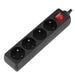 EAN 5420016849236 - LOGON LPS130 base múltiple 5 m 4 salidas AC Negro imagen 1