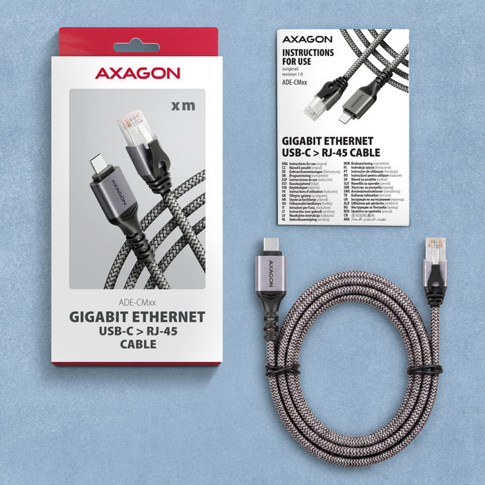 EAN 8595247909794 - Axagon ADE-CM50 adaptador y tarjeta de red Ethernet 5000 Mbit/s imagen 9
