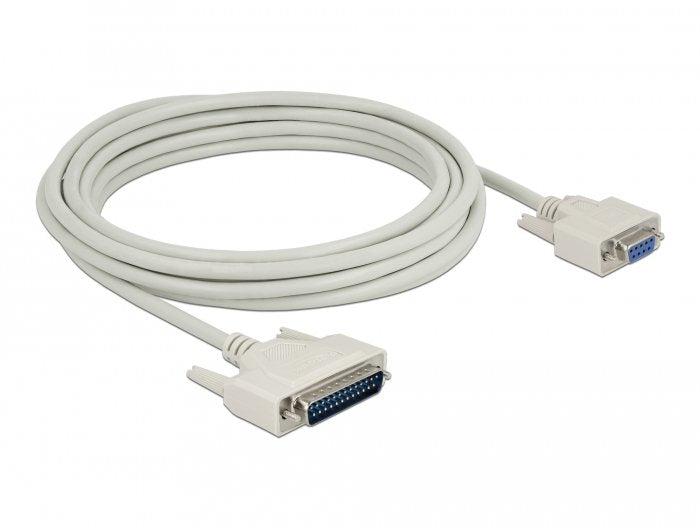 EAN 4043619868766 - DeLOCK 86876 cable de serie Beige D-Sub 25 Pin D-Sub 9 Pin imagen 1