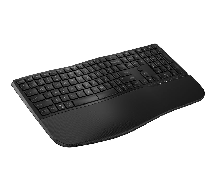EAN 0197498231266 - HP 680 Comfort Dual-Mode Keyboard teclado Hogar RF Wireless + Bluetooth Negro imagen 2
