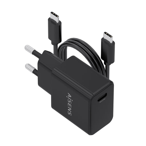 EAN 8435739905456 - AISENS ASCH-20W1P082-BK cargador de dispositivo móvil Teléfono móvil, Smartphone, Cámara digital, Univers imagen 1