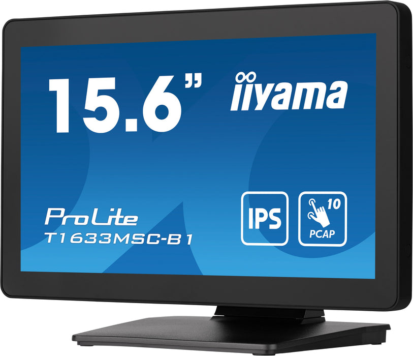 EAN 4948570122523 - iiyama ProLite T1633MSC-B1 pantalla para PC 39,6 cm (15.6") 1920 x 1080 Pixeles Full HD LCD Pantalla táct imagen 4