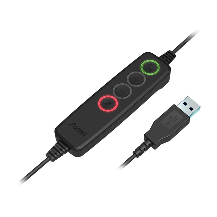 EAN 5901986761204 - Axtel VOICE UC28 stereo USB-A Auriculares Alámbrico Diadema Oficina/Centro de llamadas USB tipo A Negro imagen 5